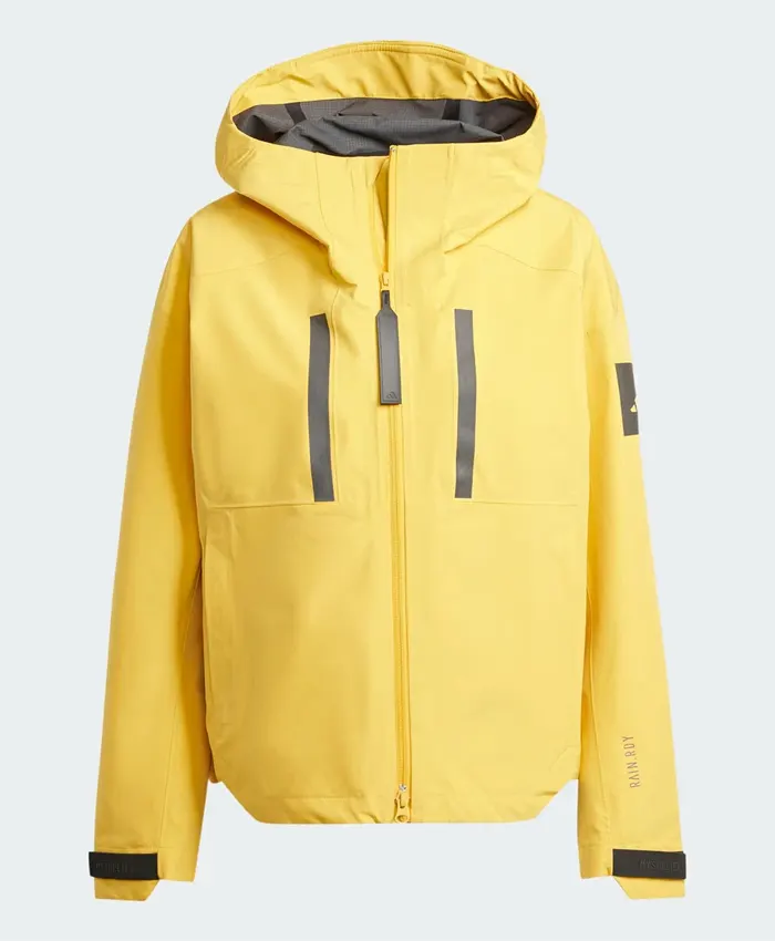 Adidas Yellow Myshelter Rain Jacket
