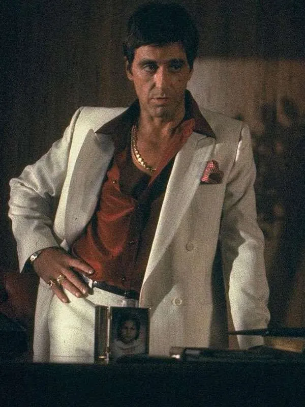 Al Pacino Scarface White Suit