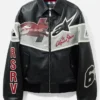 Alpinestars RSRV Bomber Varsity Leather Jacket