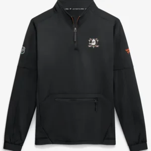 Anaheim Ducks Pro Rink Fleece Quarter-Zip Pullover Jacket