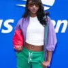 Aniya Harvey US Open Purple Jacket