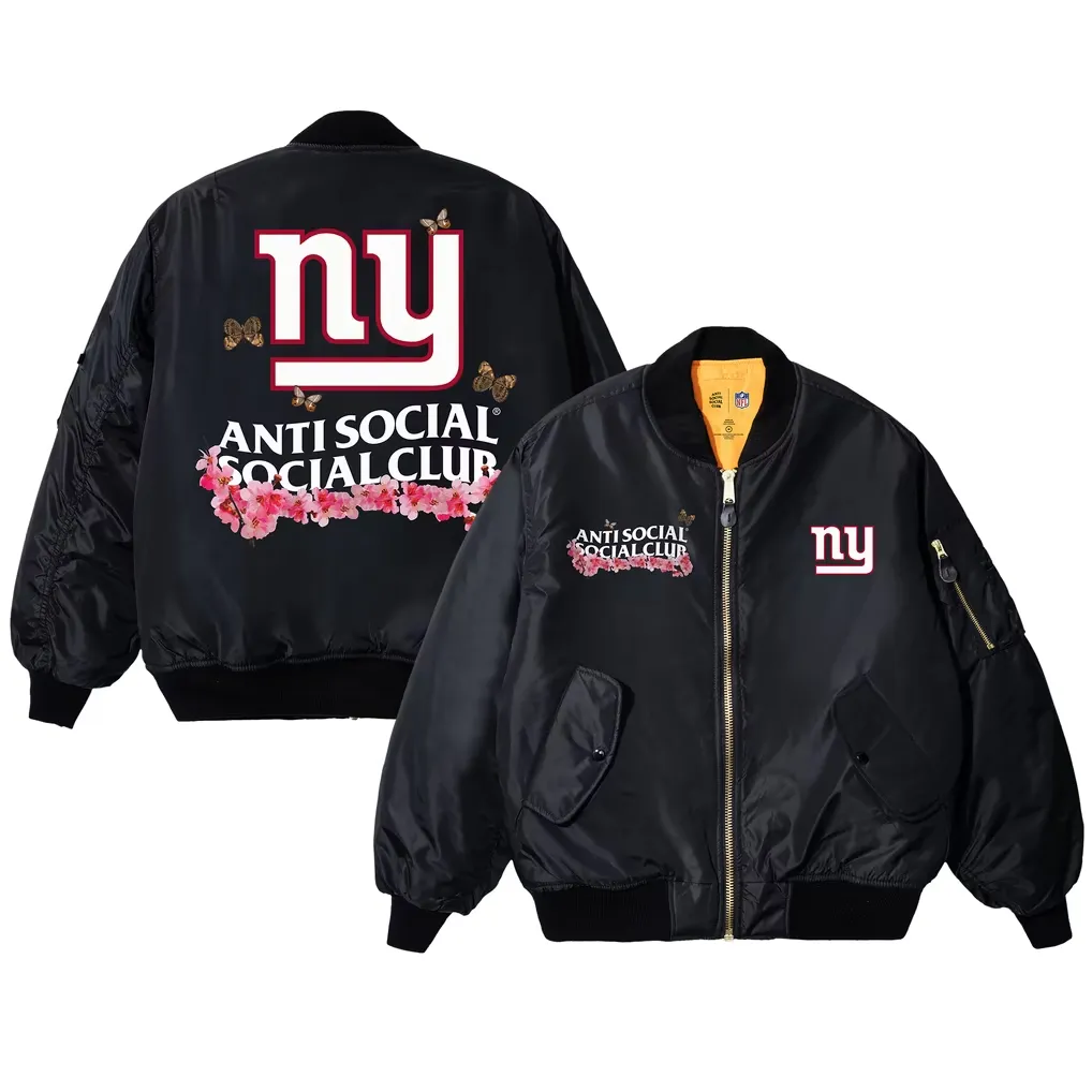 Anti Social Social Club X New York Giants Jacket