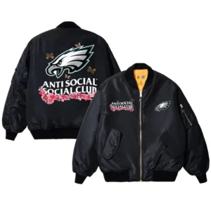 Anti Social Social Club X Philadelphia Eagles Jacket