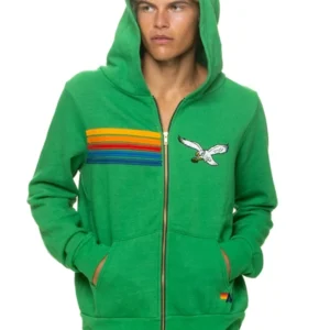 Aviator Nation Eagles Zip-Up Hoodie