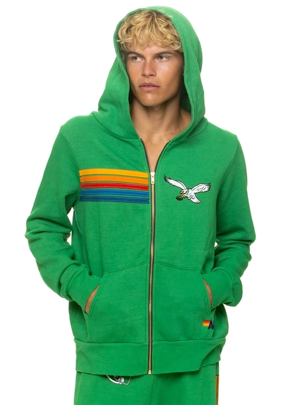Aviator Nation Eagles Zip-Up Hoodie