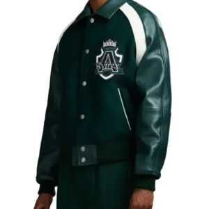 Avirex Leather King Jacket green