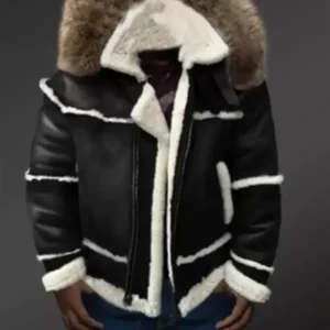 B-3 Fur Leather Jacket