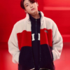 BTS Jungkook Fila Fleece Jacket