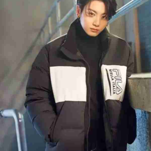 BTS Jungkook Fila Puffer Jacket Shop Now