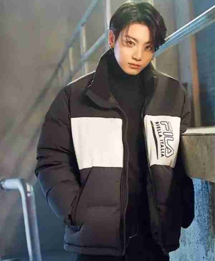 BTS Jungkook Fila Puffer Jacket Shop Now
