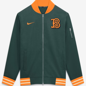 Baltimore Orioles Nike 2026 City Connect Green Bomber Jacket