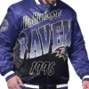 Baltimore Ravens Starter Purple Pass Rush Varsity Jacket