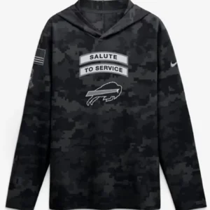 Bills Fan Hooded Shirt