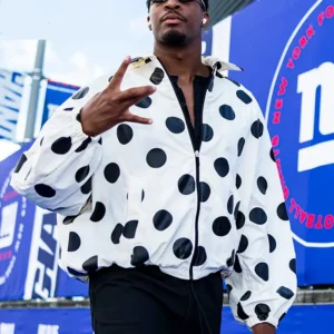 Black And White Pattern Jacket