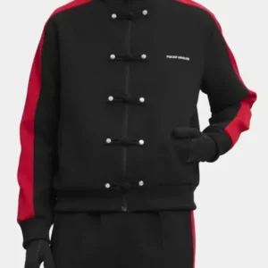 Black Casual Track Jacket