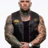 Black Leather Vestt
