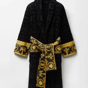 Black Luxury Bathrobe