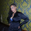 Black Satin Dress Shirt