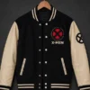 Black Superhero Varsity Jacket