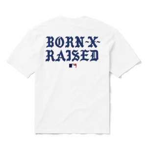 Born x Raised x MLB Major League White T-Shirt