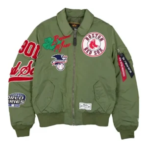 Boston Red Sox Bomber Jacket - Copy