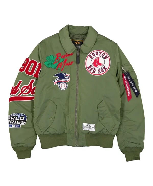 Boston Red Sox Bomber Jacket - Copy