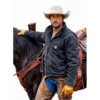 Brandon Sklenar The Rescue 2027 Black Cotton Jacket