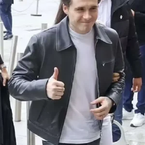 Brooklyn Beckham Leather Jacket