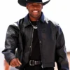 Budda Baker Arizona Cardinals Black Leather Jacket