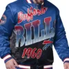 Buffalo Bills Starter Blue Pass Rush Varsity Jacket