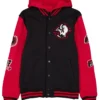 Buffalo Sabres Throwback Patch Letterman Jacket