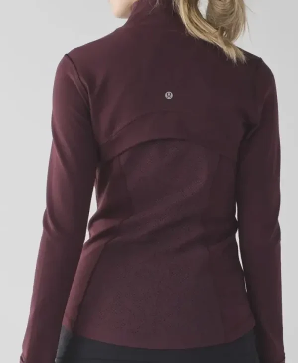 Burgundy Define Jacket