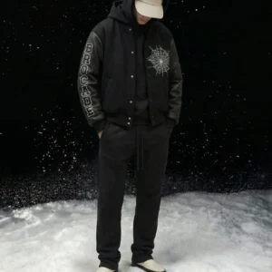Buy Brocade Gothic Varsity Jacket