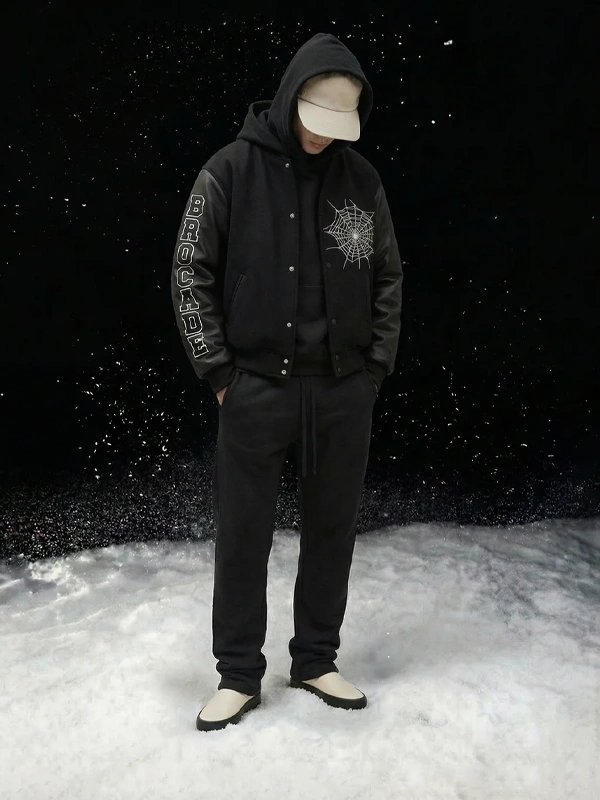 Buy Brocade Gothic Varsity Jacket