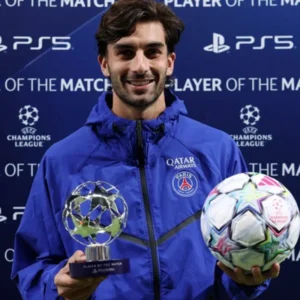 Buy Champions League Ferran Torres Blue Jacket