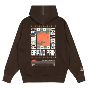 Buy F1 Las Vegas GP Brown Desert Hoodie
