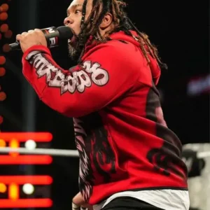 Buy Jacob Fatu WWE RAW 2026 Red Wolf Jacket
