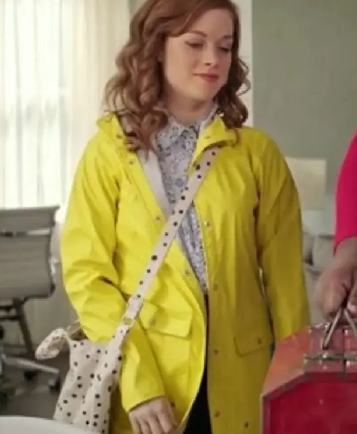 Buy Jane Levy Zoey’s Extraordinary Playlist Yellow Coat