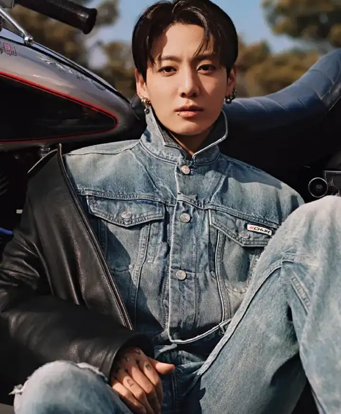 Buy Jungkook Calvin Klein Denim Trucker Jacket