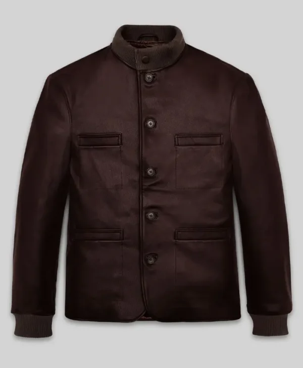 Buy Mobland S01 Tom Hardy Brown Leather Jacket