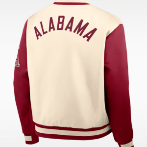 Buy Nike Alabama Legacy College Full-Snap Bomber Jacket