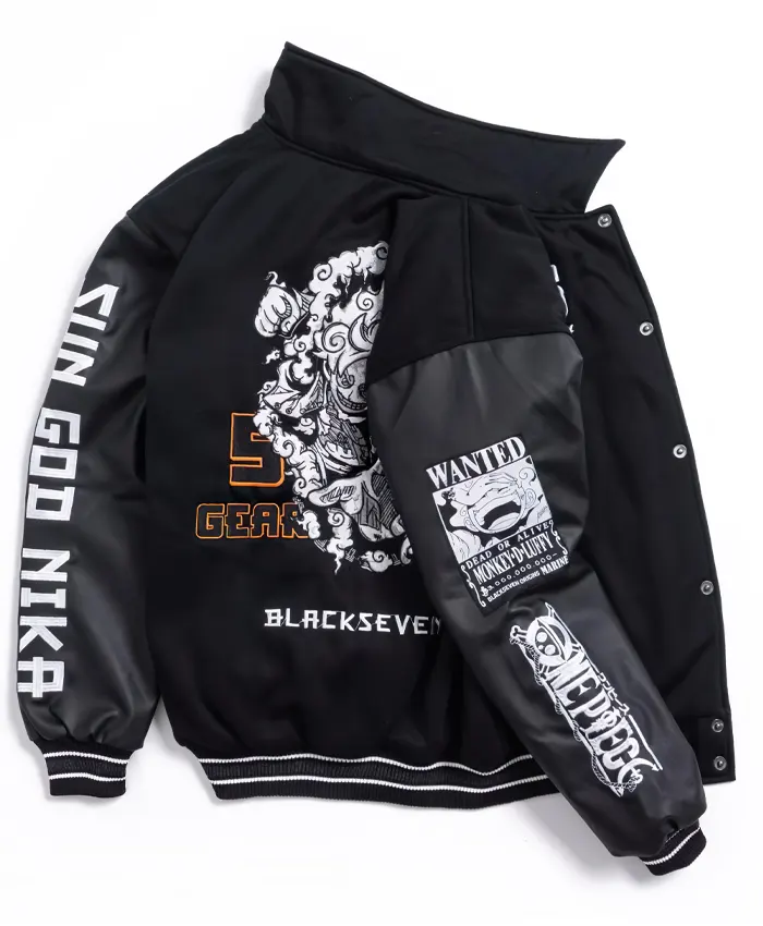 Buy One Piece Monkey D Luffy Gear 5 Varsity Jacket