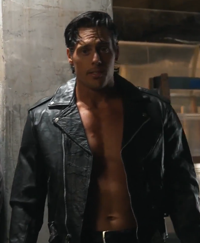 Buy Rebel Heart Steven Borden Black Leather Jacket