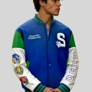 Buy Sonic the Hedgehog 35th Anniversary Varsity Jacket