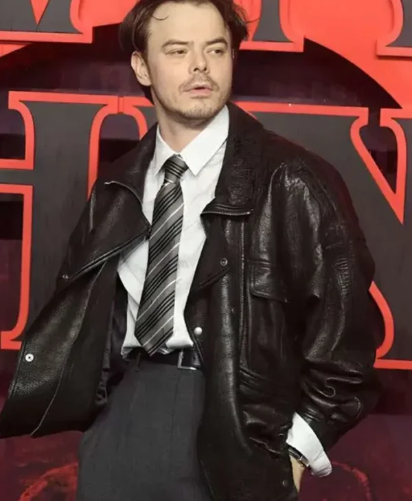 Buy Stranger Things S05 UK Special Screening Charlie Heaton Jacket