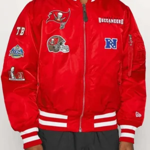 Buy Tampa Bay Rays Ma-1 Red Bomber Jacket