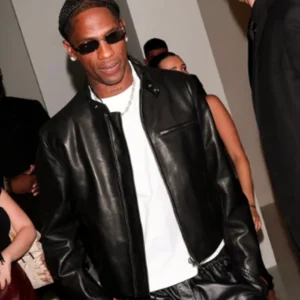 Buy Travis Scott Bottega Veneta SS27 Show Leather Jacket