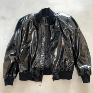 Buy Travis Scott YE Chicago Custom Leather Laminated Tracksuit