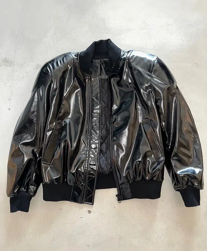 Buy Travis Scott YE Chicago Custom Leather Laminated Tracksuit