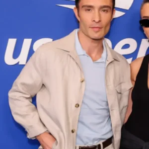 Buy US Open Tennis 2026 Ed Westwick Beige Jacket